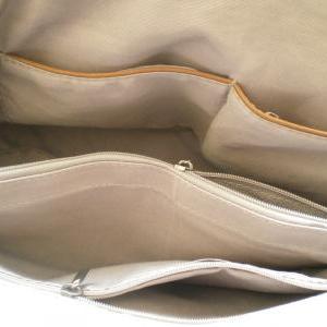 Brown Leather Handbag, Brown Tote, Leather Tote,..