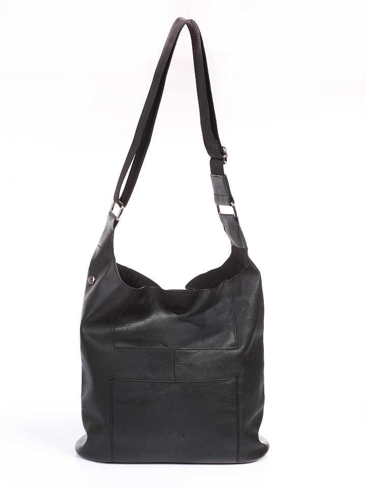 Black Leather Messenger, Tote Bag, Shoulder Bag, Black Leather Handbag, Black Purse, Leather Purse