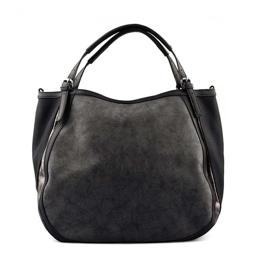Black Hobo Handbag, Black Leather Tote, Black Handbags, Black Leather Purse. Handbags Fall-winter 2015/2016.