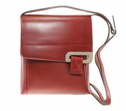 Genuine Leather Burgundy Handbag, Cross Bag, Unisex Reporter Bag, Bordeaux Messenger Bag, Red Leather Handbag, Christmas Gift